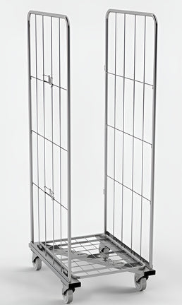 Container 800x600 H1810 with Bottom Z-Frame – Tall Roll Cage for Stable Storage - AB Range