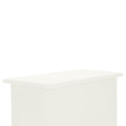 Drop-on Moulded Lid for 450L Truck Food Grade MDPE 1140 x 520 x 10mm