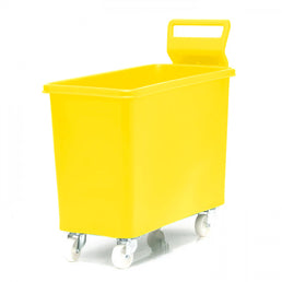 214 Litre Moulded Plastic Truck with Handle, MDPE Mobile Container