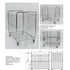 Container for Cartons 800x1200 H1200 – Large Roll Cage for Boxed Goods Handling - AB Range