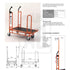 Carry 90 Transport Trolley – Plywood Platform with Travelator-Compatible Wheels - AB Range