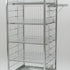 High Container 700x700 H1650 with 4 Shelves – Tall Roll Cage for Maximum Storage - AB Range