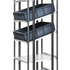 Series 168 Shelf Trolley – Adjustable Multi-Level Cart (477 × 600 × 1850 mm)