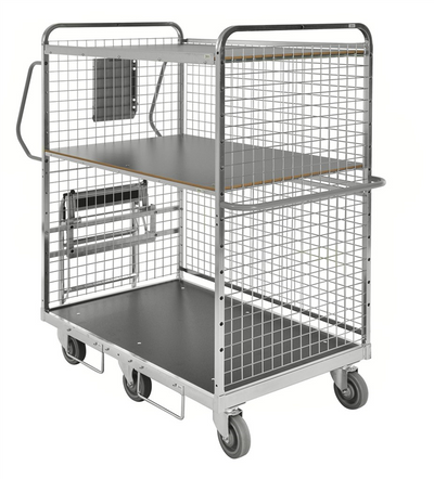 Modul 600 Picking Trolley – Electrogalvanised Flex Cart – 600kg Capacity (1295 × 810 × 1700 mm)