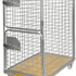 Heavy Duty Roll Container with Wooden Base – Galvanised Mesh Roll Cage | 800kg Capacity