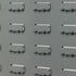 Wall Mounted Louvred Panels | Mild Steel Wall Storage for Small Parts Bins