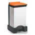 65 Litre All Plastic Fire Retardant Sack Holder – Pedal Operated Clinical Waste Bin