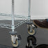 Stainless Steel Wire Shelving – Mobile Unit 1950mm High, 5 Tier, Catering & Hospital Grade