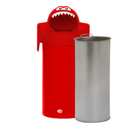 62 Litre Litter Eater Bin with Teeth – Fun MDPE Recycling & Waste Bin