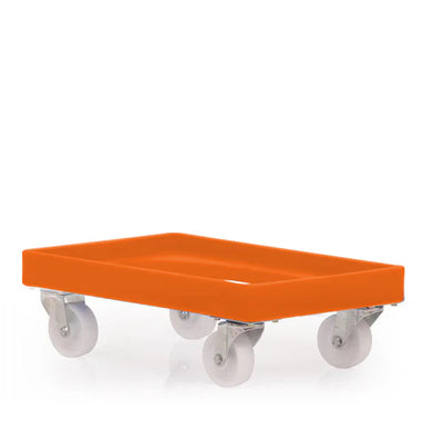 Euro Stacking Dolly – Heavy Duty Food Approved Plastic Dolly
