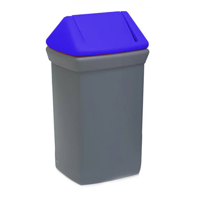 98 Litre Swing Top Bin with Drop-On Lid – MDPE Waste & Recycling Bin