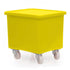 115L Food-Approved Moulded Truck with Drop-On Lid – Solid Base
