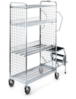 Narrow Stock Replenishment Trolley – Without Step Ladder