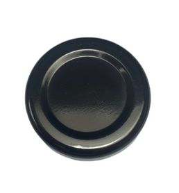 43MM RTO Black Twist-Off Cap – BPA-NI (BPA-Free)