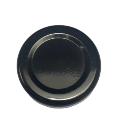 43MM RTO Black Twist-Off Cap – BPA-NI (BPA-Free)
