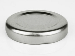 43MM Silver Twist-Off Cap