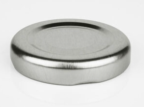 43MM Silver Twist-Off Cap