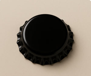 Black Crown Corks for Beer Bottles – 26mm