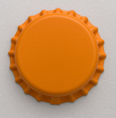 Orange Crown Corks for Beer Bottles – 26mm