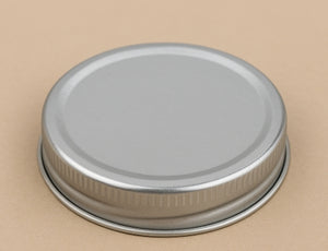 70mm Silver 1-Piece Mason Cap Sealing Component