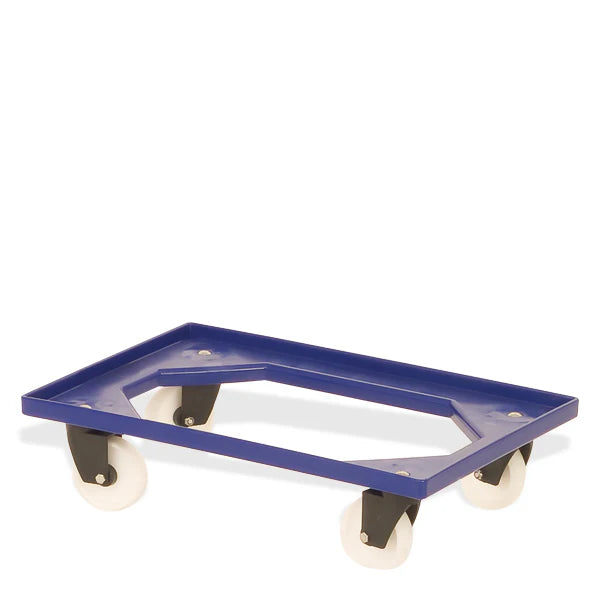 Stackable Dolly ABS Durable Euro Stackable Crates Dolly Trolley – AB Handling & Packaging