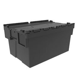 52 Litre Recycled Attached Lid Container (ALC) – Stack & Nest Storage Box