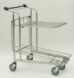 Vario WTP-3D Transport Trolley – Compact Trolley with Shelf - AB Range