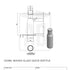 250ml Round Glass Sauce Bottle