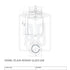 500ml Plain Mason Glass Jar