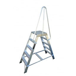 Double Sided Aluminium Machine Platform Steps - 150kg Capacity