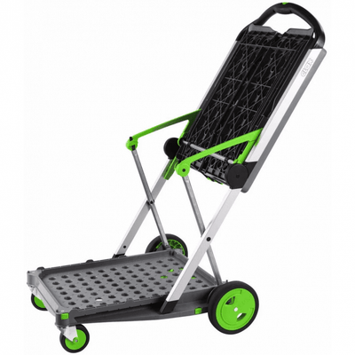 Folding Plastic Shelf Trolley – 60kg Load Capacity