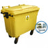 Clinical Waste 4 Wheeled Waste Bin, 660L, 770L & 1100L