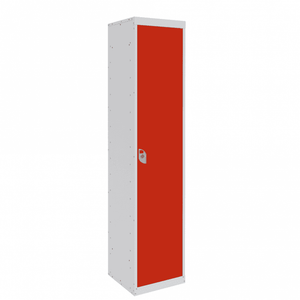 Dual USB Charging Steel Locker, Single Door Multi-Compartment