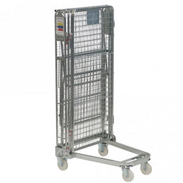 Full Security Nestable A-Frame Roll Pallet, 600kg Capacity, 50 x 50mm Mesh