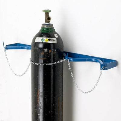 Wall Mounted Gas Cylinder Brackets for Compressed Gas Storage