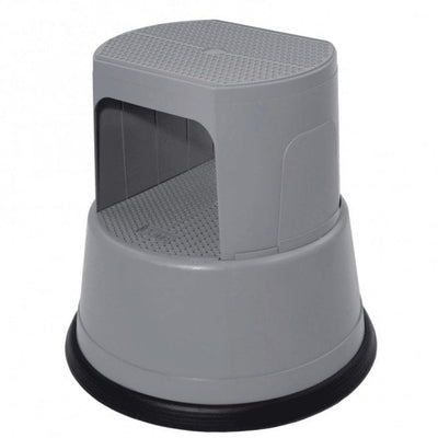 Plastic Kick Step Stool – EN 14183 Certified – 150 kg Capacity – 440 Dia. × 425H mm