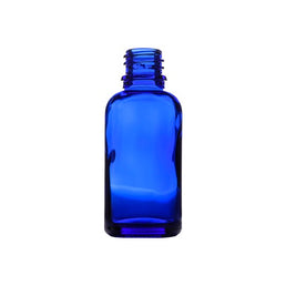 30ml Cobalt Blue Glass Dropper Bottle – UV-Protective Bottle for Oils & Serums