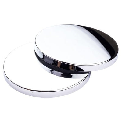 50cl Large Silver Candle Glass Lid – Metal Lid for 50cl Candle Jars