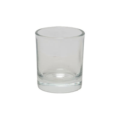 7cl Votive Candle Glass – 70ml White Flint Candle Jar