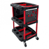 Plastic 3 Shelf Tray Trolley – 100kg Capacity – Workshop & Tool Cart