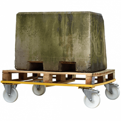 Steel Pallet Dolly - 1200 x 1000mm, 500kg Load Capacity