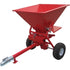 Towable Steel Salt Spreader 160kg Capacity for Snow & Ice Gritting, 50mm Ball Hitch