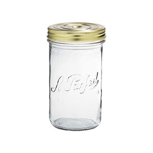 1000ml Le Parfait Familia Wiss Glass Jar with Seal & Screw Cap – Pallet of 430
