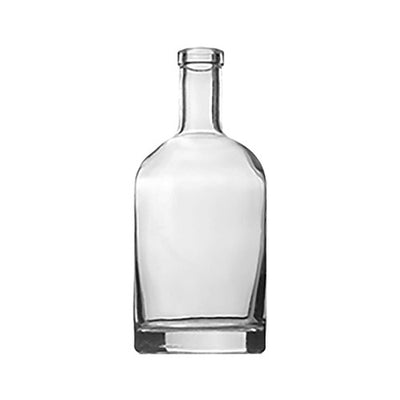 50cl Semreh (Hermes) Spirit Bottle – 500ml Premium Glass Bottle for Fine Spirits (White Flint | 600g)