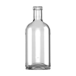 70cl Lux Spirit Bottle – 700ml Premium Glass Bottle for Fine Spirits (White Flint | 600g)