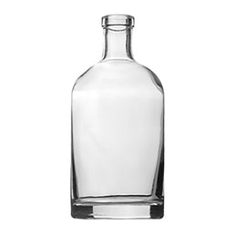 70cl Semreh (Hermes) Spirit Bottle – 700ml Premium Glass Bottle for Fine Spirits (White Flint | 750g)