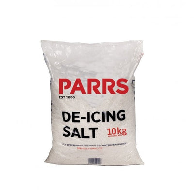 White De-icing Salt for Snow and Ice - 10 x 10kg Bags (BS3247:2011)