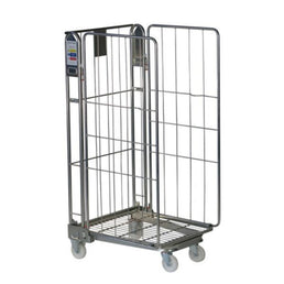 Three Sided Roll Pallet with Rod Infill