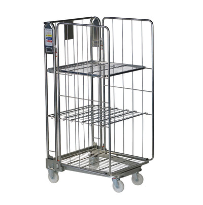 Three Sided Roll Pallet with Rod Infill