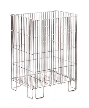 Collapsable Rectangular Square Point of Sale Basket & Dump Bin
